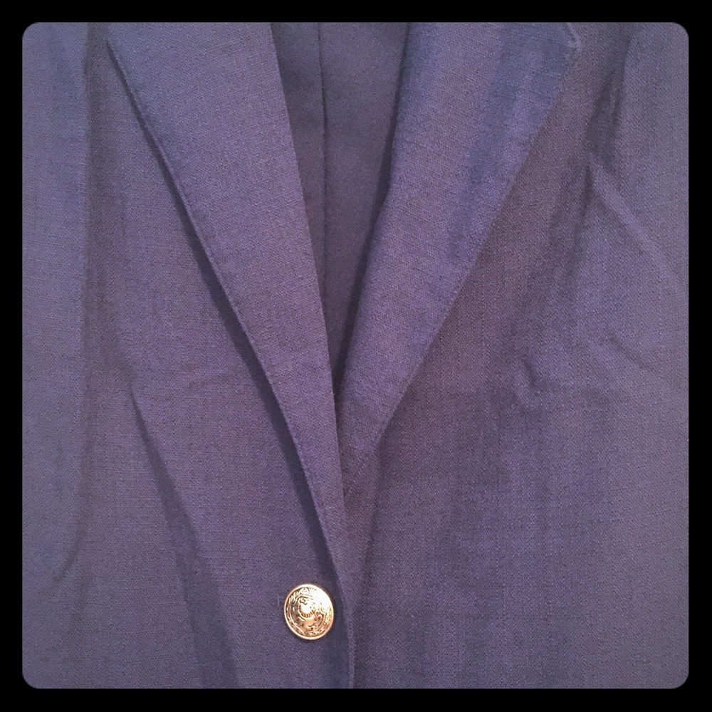 Navy blue Pantsuit/ jumpsuit and blazer